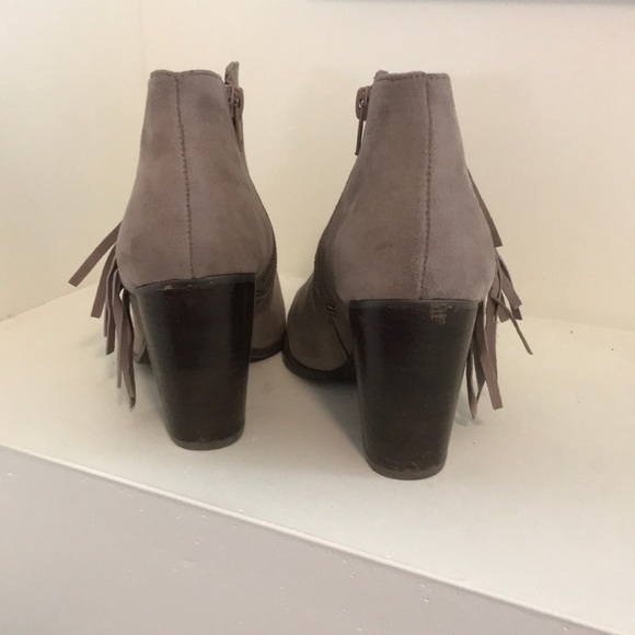 Tan Suede Booties - Picture 4 of 4